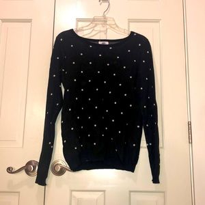 Polka dot sweater!